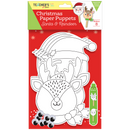 Tan Teacher's Choice Christmas Paper Puppets 8pc Christmas