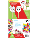Dark Khaki Teacher's Choice Christmas Paper Puppets 8pc Christmas