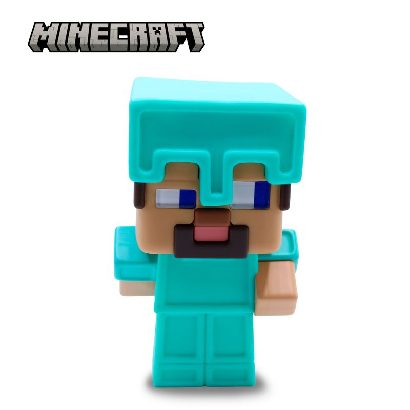 White Smoke Minecraft Softeez Diamond Steve Squishy & Squeeze