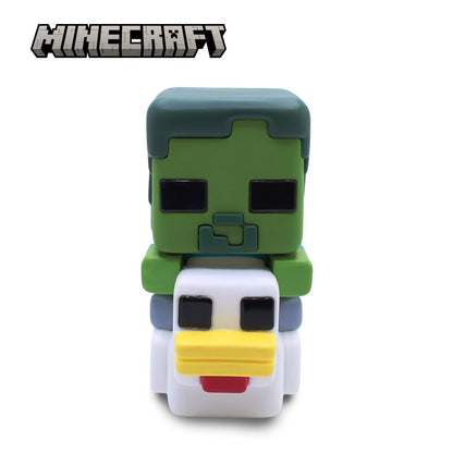White Smoke Minecraft Softeez Chicken Jockey Squishy & Squeeze