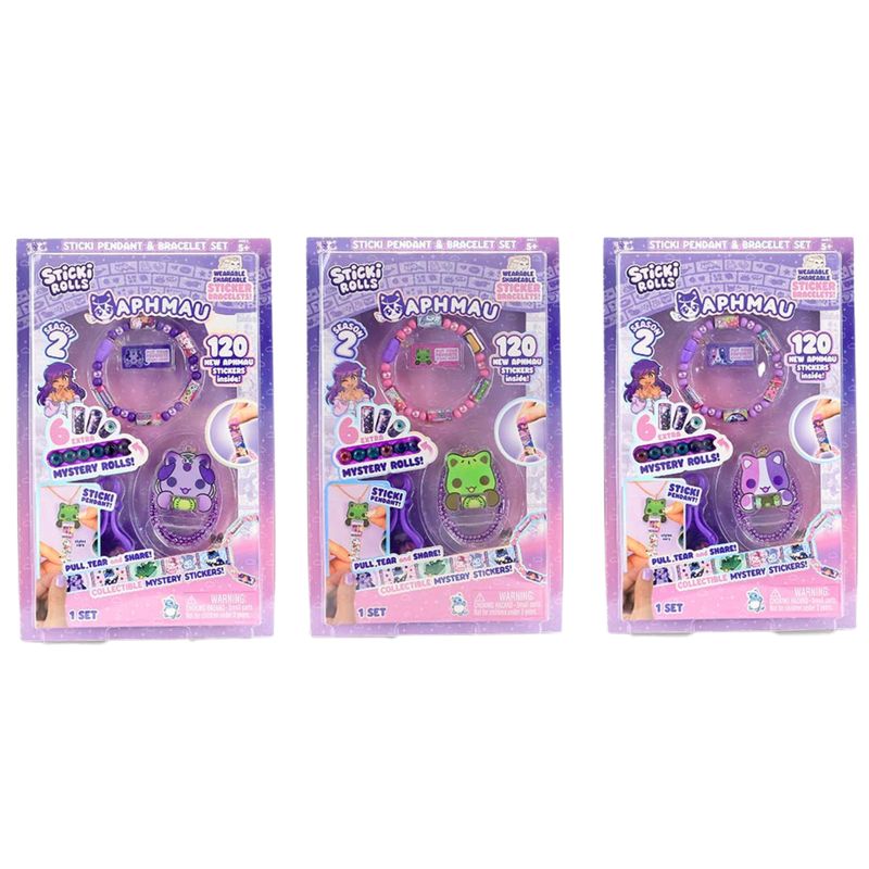 Sticki Rolls Aphmau Pendant Set Series 2