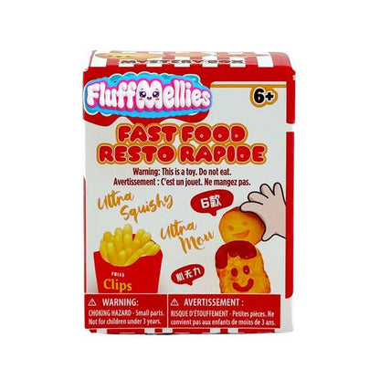 Light Gray Fluffmellies Fast Food Mystery Box Squishy & Squeeze