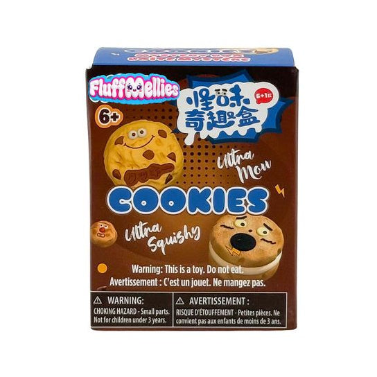 Dark Red Fluffmellies Cookie Mystery Box Squishy & Squeeze