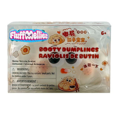 Rosy Brown Fluffmellies Booty Dumplings Squishy & Squeeze