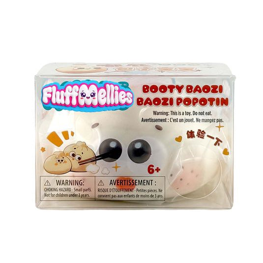 Gray Fluffmellies Booty Baozi Squishy & Squeeze