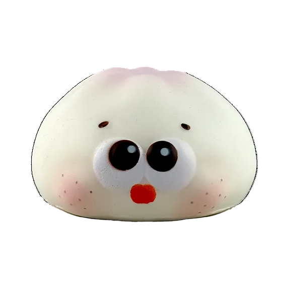 Black Fluffmellies Booty Baozi Squishy & Squeeze
