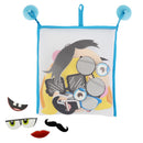 White Smoke Bath Time Stickers, Silly Faces Bath Time Fun