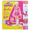 Goldenrod Play-Doh Barbie Ruffles and Bows Doll Set Kids Clay, Dough & Modelling