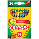 Gold Crayola Tuck Box Crayons - 24 Pack Crayons