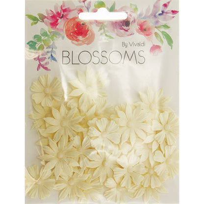 Light Gray Valerie Snow Flower 32Pcs Craft Basics
