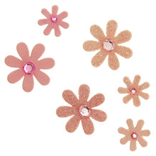 White Smoke Sparkle Florettes Pink 60Pcs Craft Basics