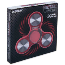 White Smoke Bopster Metal Fidget Spinner Red Fidget Toys