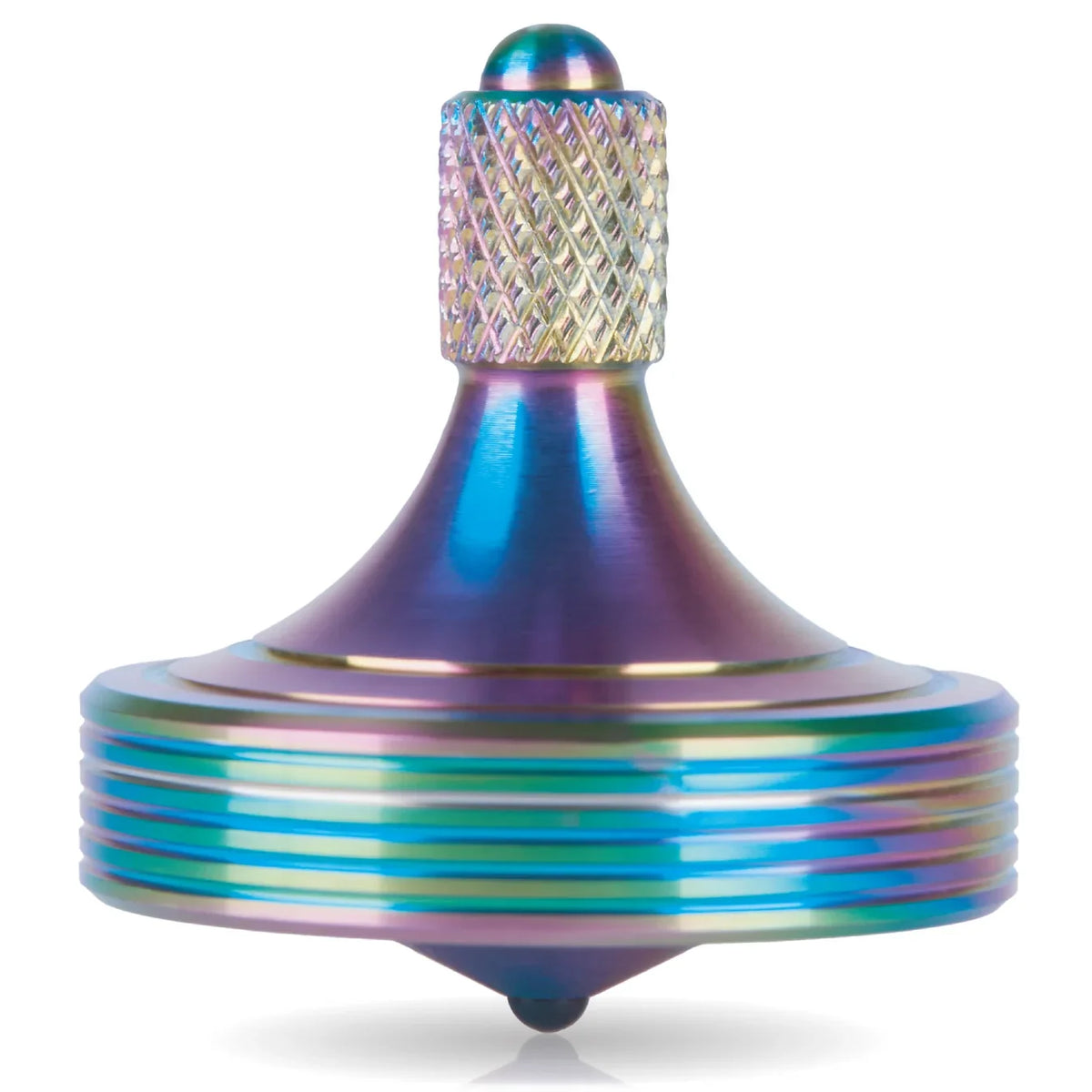 White Smoke Bopster Spin Top Spinner Fidget Toys