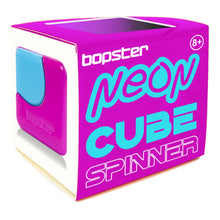 White Smoke Bopster Neon Fidget Cube Spinner Neon Purple Fidget Toys