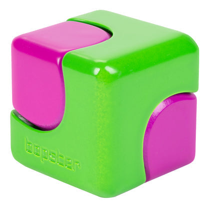 White Smoke Bopster Neon Fidget Cube Spinner Neon Green Fidget Toys