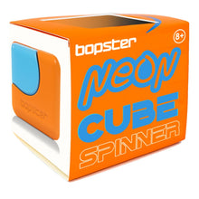 White Smoke Bopster Neon Fidget Cube Spinner Neon Orange Fidget Toys