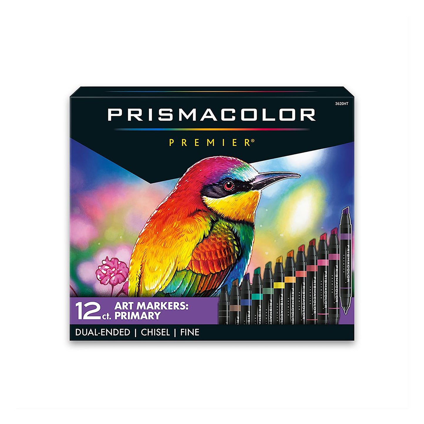 Black Prismacolor Premier Dual-Ended Art Markers – Manga Colours, Set of 12 Pens & Markers