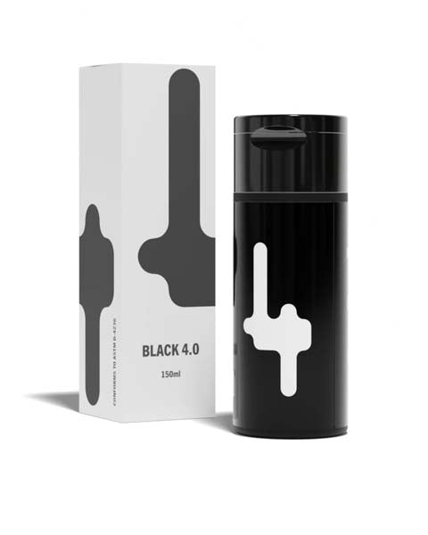 White Smoke BLACK 4.0, The Blackest Black Acrylic Paint, by Stuart Semple, 150ml Acrylic Paints