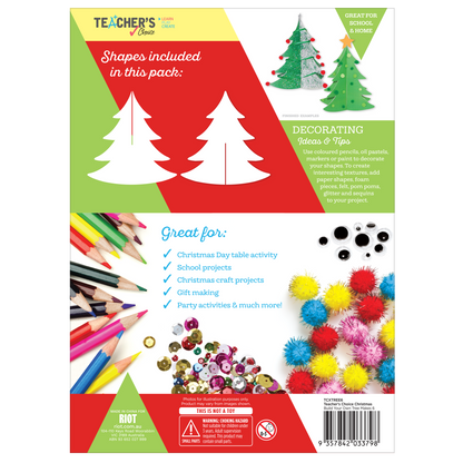 Firebrick Teacher's Choice Build Your Own Christmas Trees Makes 6 Christmas
