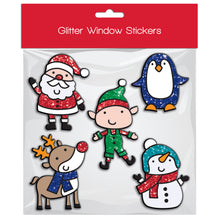 Lavender XMAS Window Gel Clings Xmas