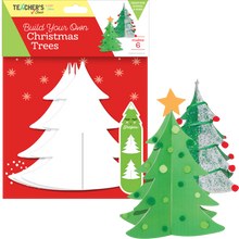 Firebrick Teacher's Choice Build Your Own Christmas Trees Makes 6 Christmas
