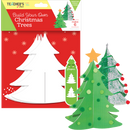 Firebrick Teacher's Choice Build Your Own Christmas Trees Makes 6 Christmas