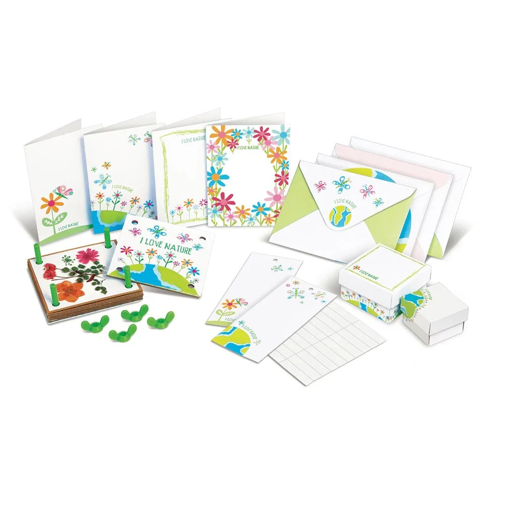 White Smoke 4M Green Science Pressed Flower Art Kids Activities
