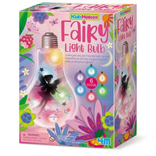 Fairy light bulb craft kit box with 6-color light bulb