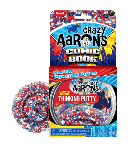 Black Crazy Aron's Comic Book Trendsetters Squishy & Squeeze