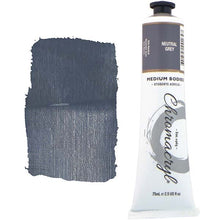 White Smoke Chromacryl Students Acrylic Paint, 75ml Neutral Grey Acrylic Paints