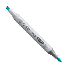 White Smoke Copic Ciao BG01-Aqua Blue Drawing