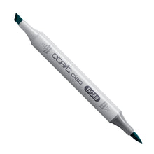White Smoke Copic Ciao BG49-Duck Blue Drawing