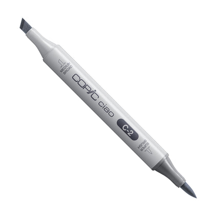 White Smoke Copic Ciao C2-Cool Gray No.2 Drawing