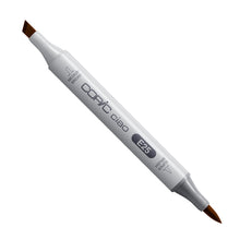 White Smoke Copic Ciao E25-Caribe Cocoa Drawing
