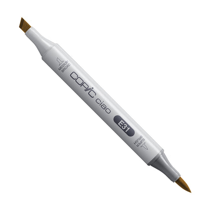 White Smoke Copic Ciao E31-Brick Beige Drawing