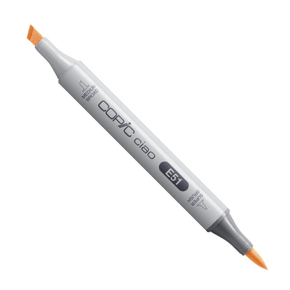 White Smoke Copic Ciao Dual Nib Alcohol Marker, E51 Milky White Pens and markers