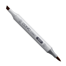 White Smoke Copic Ciao E57-Light Walnut Drawing