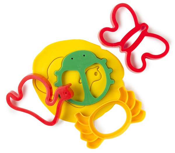 White Smoke EC Dough Giant Garden Bug Cutters,  Set 4 Kids Activities