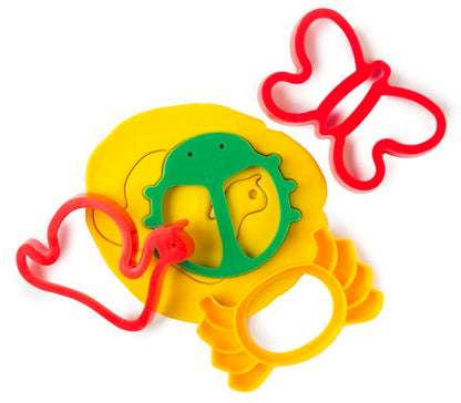 White Smoke EC Dough Giant Garden Bug Cutters,  Set 4 Kids Activities