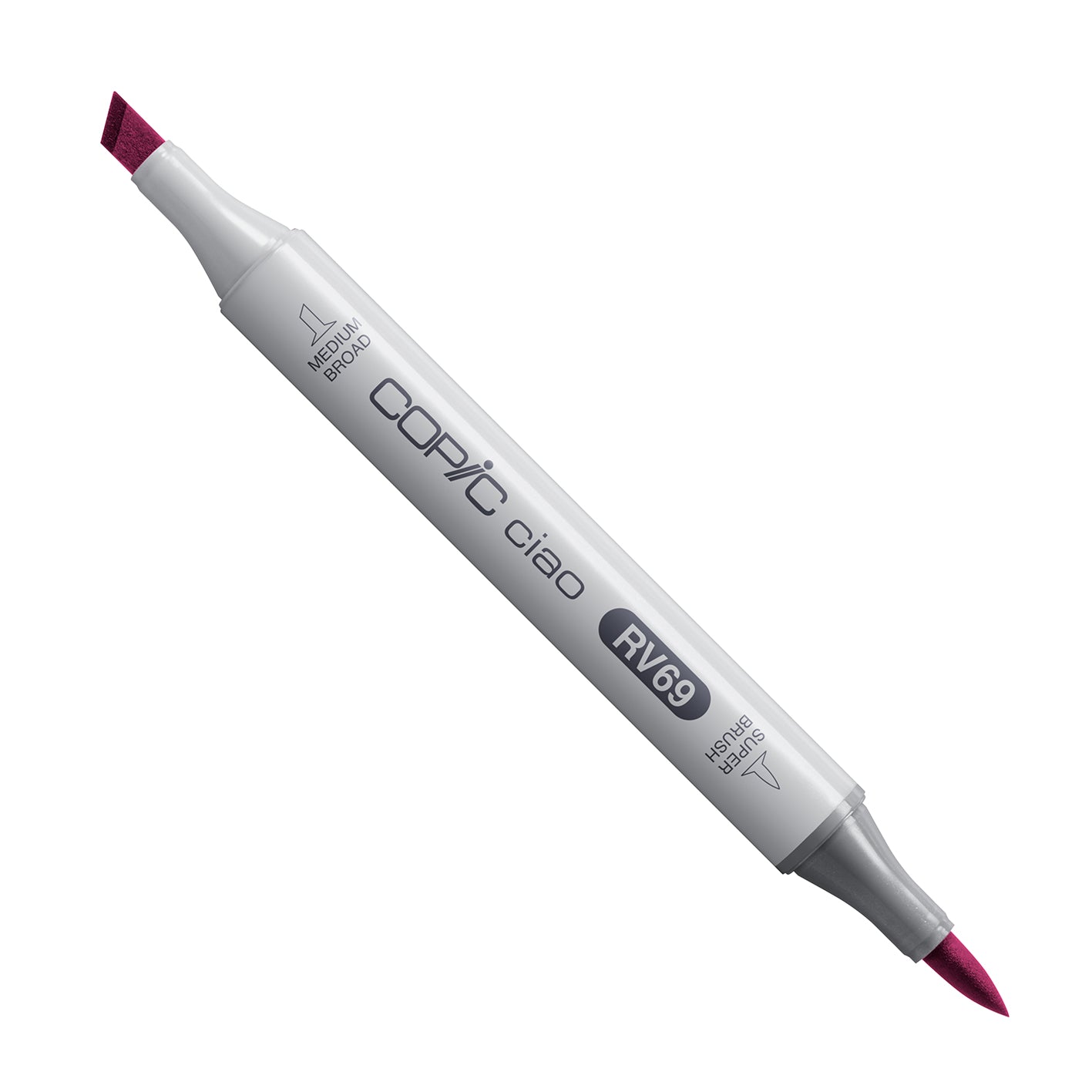 White Smoke Copic Ciao RV69-Peony Drawing
