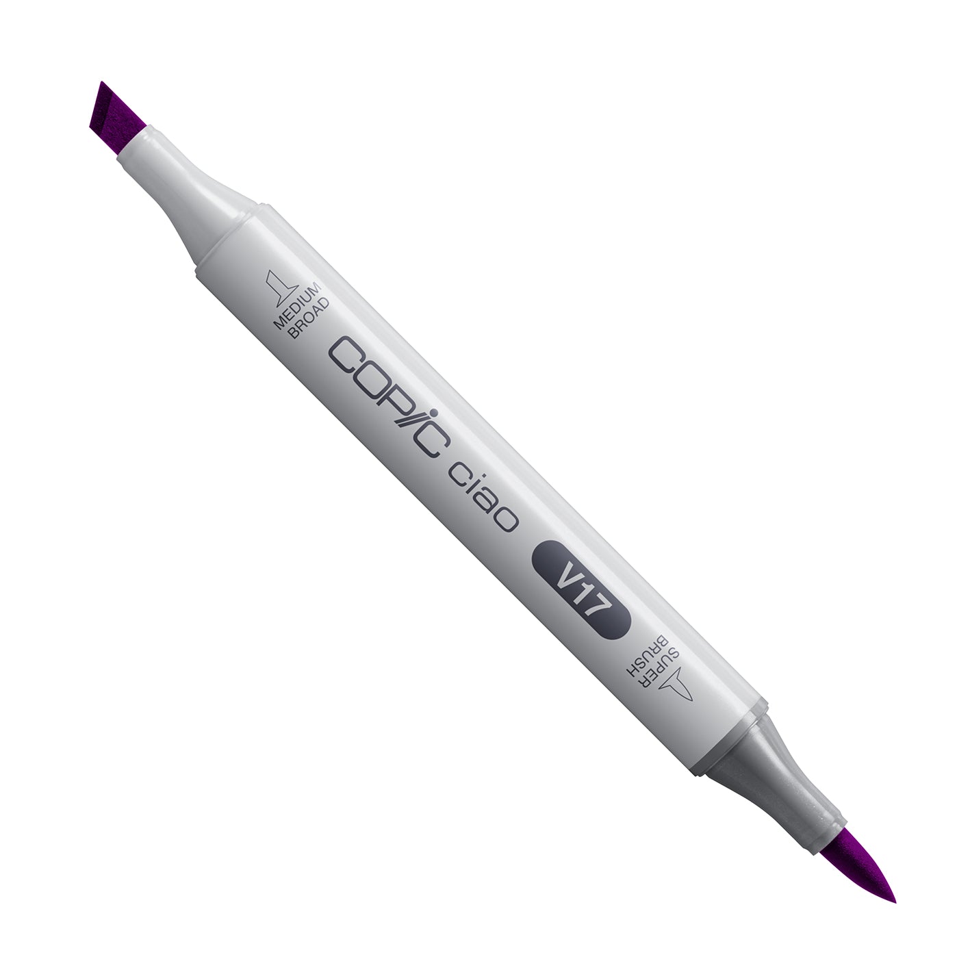 White Smoke Copic Ciao V17-Amethyst Drawing