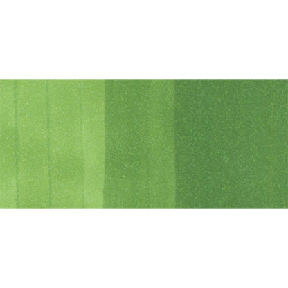 Dark Olive Green Copic Ciao YG17-Grass Green Drawing
