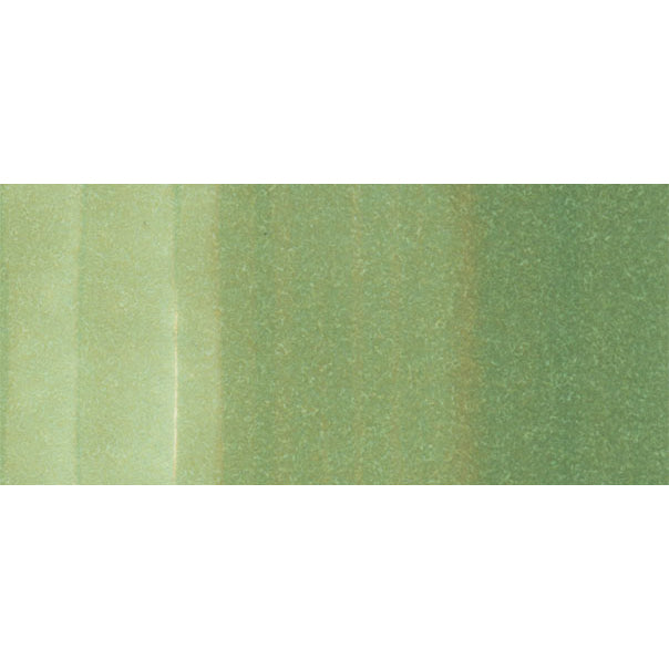 Dark Sea Green Copic Ciao YG63-Pea Green Drawing