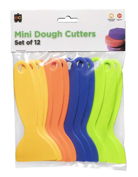 Lavender EC Mini Dough & Clay Cutters, pk12 Kids Activities