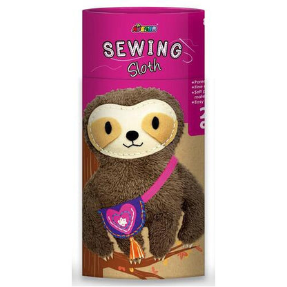 White Smoke Avenir Sewing Doll Sloth Kids Activities