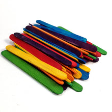 White Smoke Wood Craft Sticks Coloured Pkt 1000 Kids Craft Basics