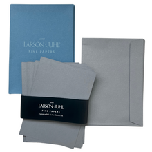 White Smoke Larson-Juhl Invitation and Writing Set A5 200gsm 10  card and 10 C5 Envelope Set - COMET PLATINUM Bags & Invitation