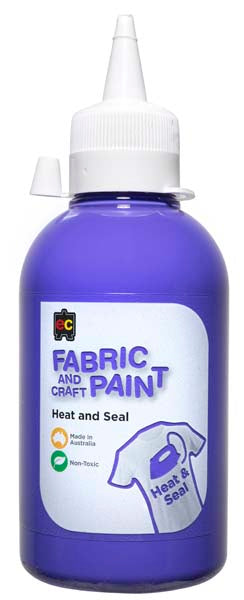 White Smoke EC Fabric Paint 250mL Purple Kids Paints