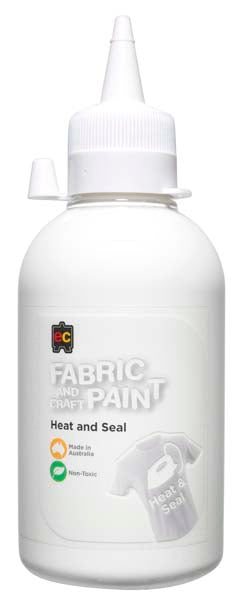 White Smoke EC Fabric Paint 250mL White Kids Paints