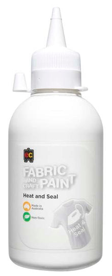 White Smoke EC Fabric Paint 250mL White Kids Paints